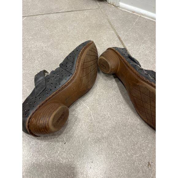 Rieker Anti-Stress Mary Jane Shoes – Size 40 (US women's 9) – Grey - Picture 5 of 6